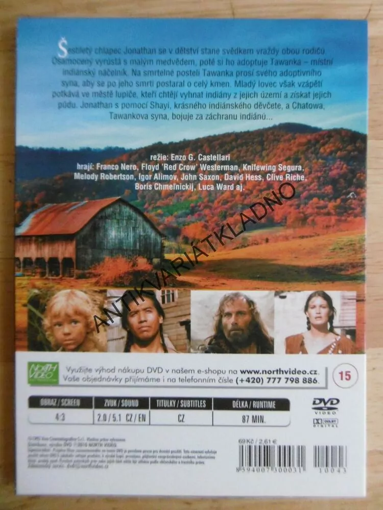 JONATHAN Z KMENE MEDVĚDŮ, DVD FILM