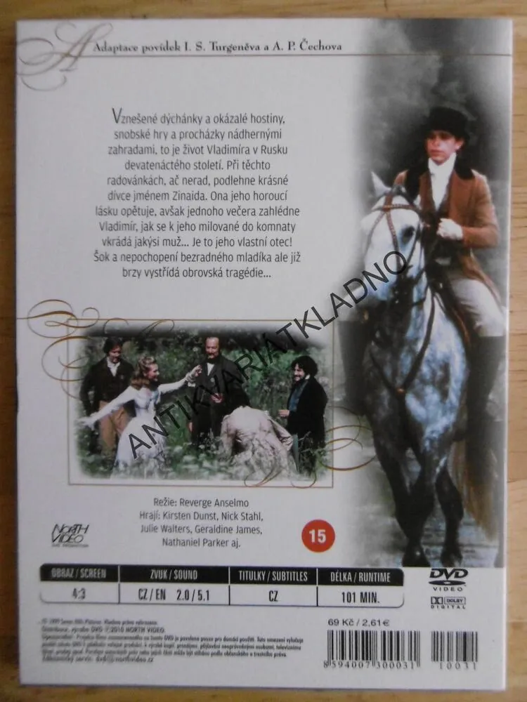PROKLETÝ LÁSKOU, DVD FILM
