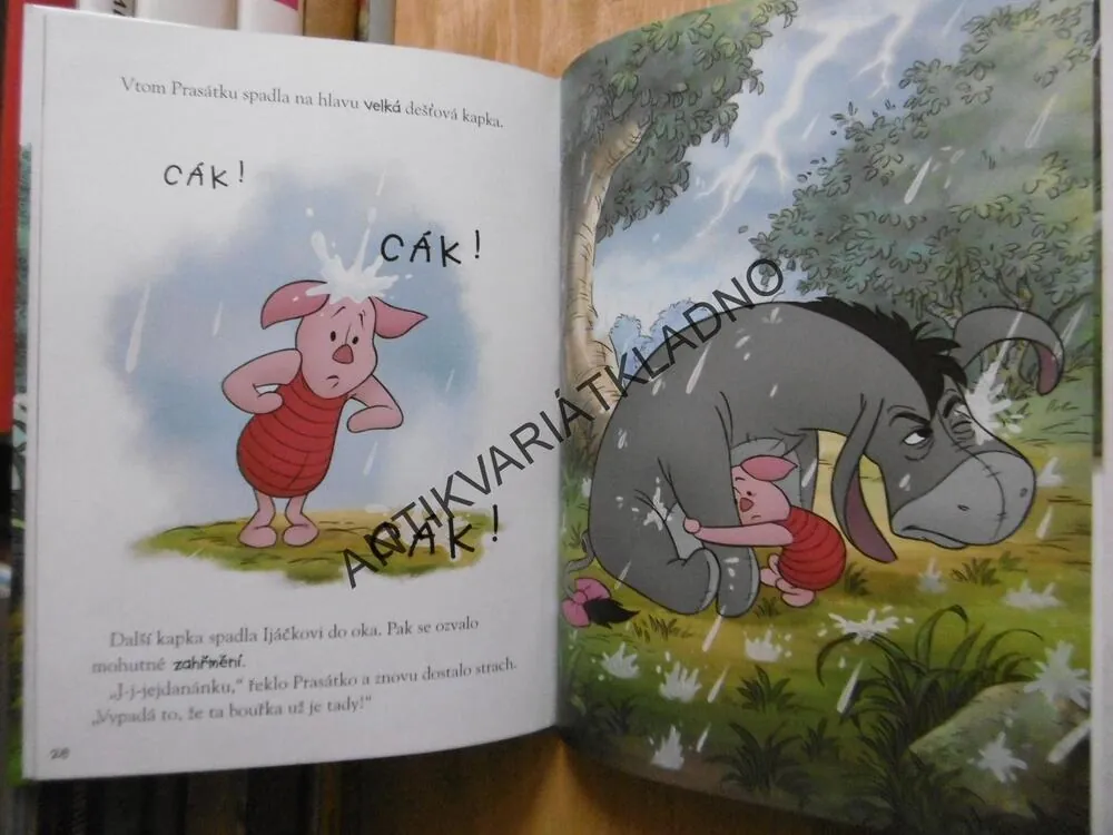 MEDVÍDEK PÚ, STATEČNÉ PRASÁTKO, WALT DISNEY