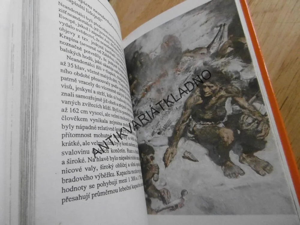 PRAVĚKÝ ČLOVĚK, V. MAZÁK, ZDENĚK BURIAN, 1992, **an