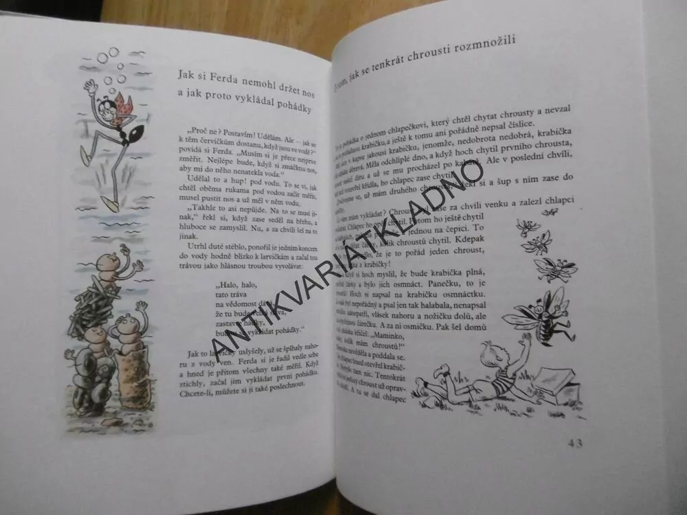 FERDA V CIZÍCH SLUŽBÁCH, FERDY MRAVENCE, ONDŘEJ SEKORA, **an