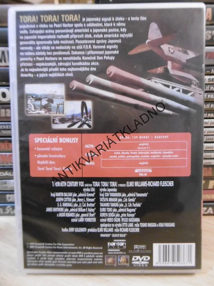 TORA! TORA! TORA!, DVD FILM