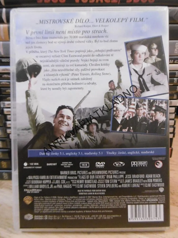 VLAJKY NAŠICH OTCŮ, DVD FILM