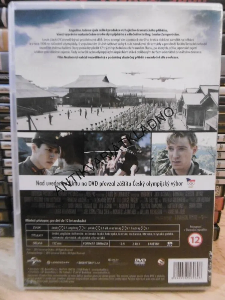 NEZLOMNÝ, DVD FILM