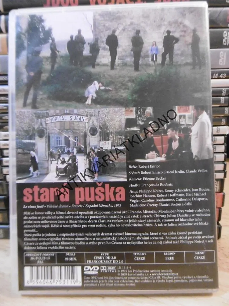 STARÁ PUŠKA, VÁLEČNÉ DRAMA, DVD FILM