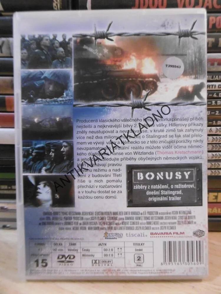STALINGRAD, DVD FILM 