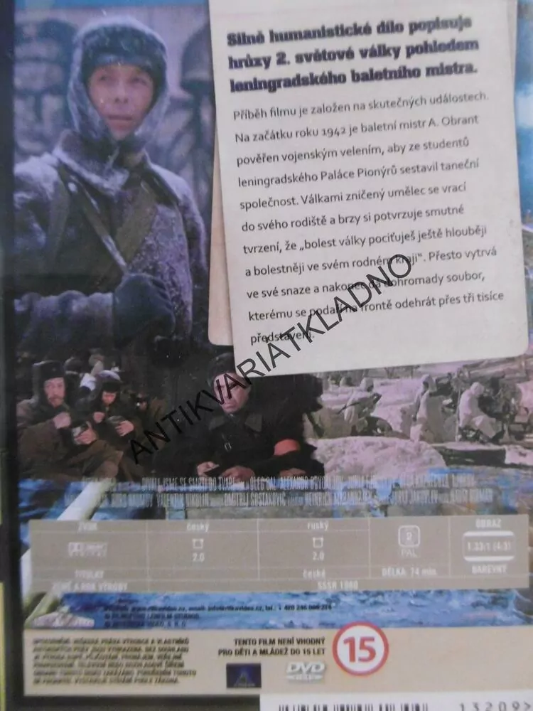 DÍVALI JSME  SE SMRTI DO TVÁŘE, DVD FILM 
