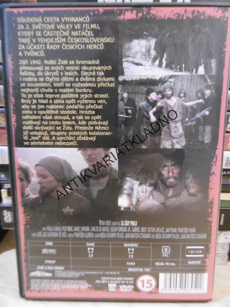 ZA ZÁDY PEKLO, FILIP RENČ, DVD FILM