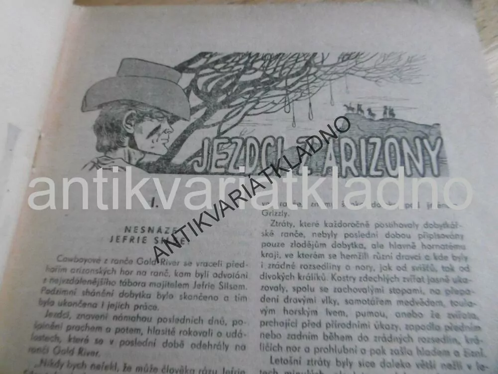JEZDCI Z ARIZONY, BOB HURIKÁN, KÁJA SAUDEK, 1969