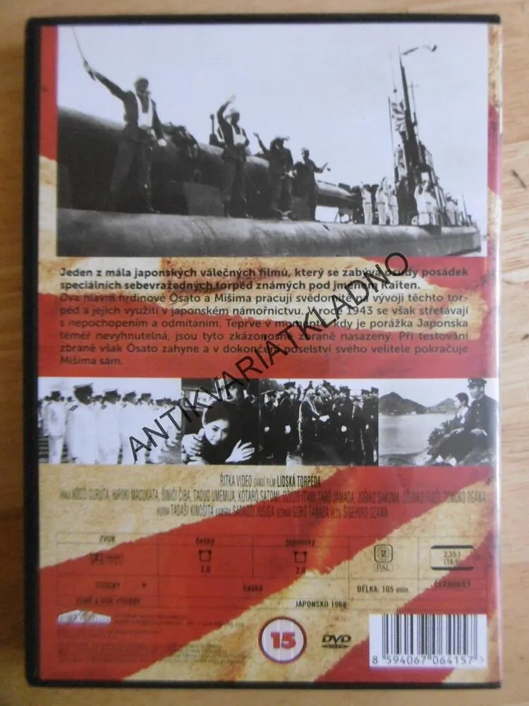 LIDSKÁ TORPÉDA, DVD FILM