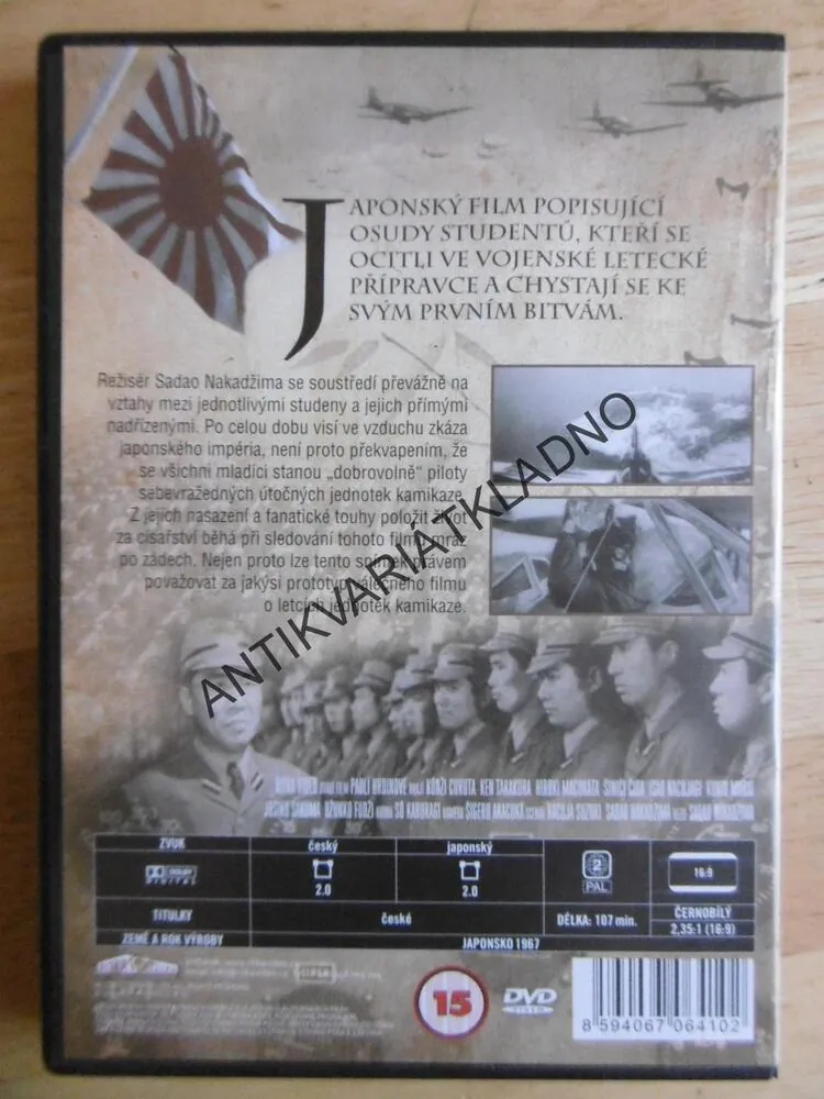 PADLÍ HRDINOVÉ, DVD FILM