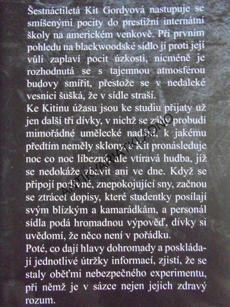 TEMNOU CHODBOU, LOIS DUNGAN,BLACKWOOD SCHOOL