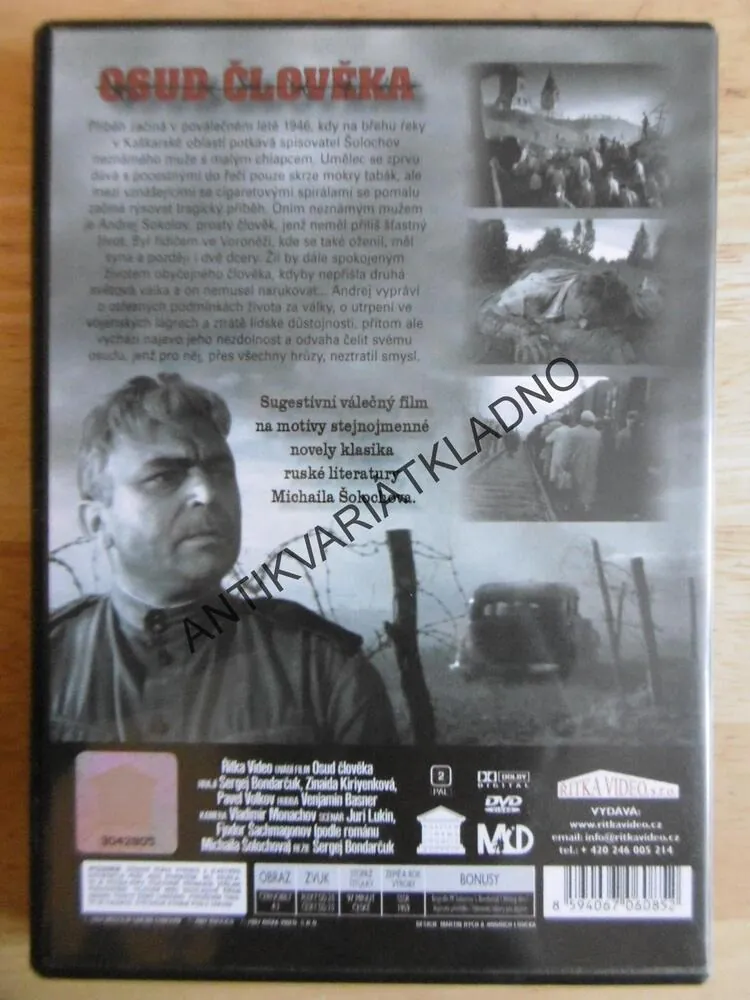 OSUD ČLOVĚKA, DVD FILM