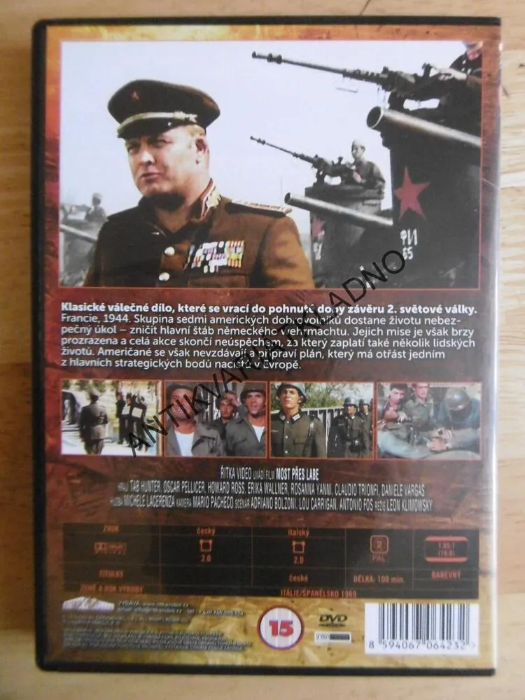 MOST PŘES LABE, DVD FILM