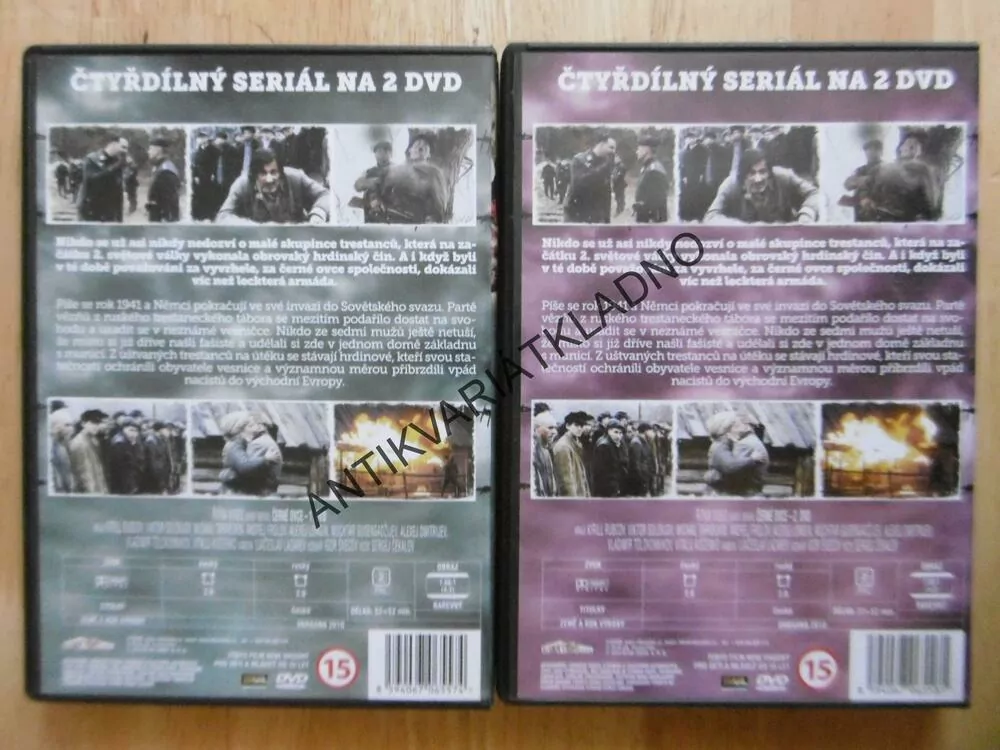 ČERNÉ OVCE 1-2, DVD FILM