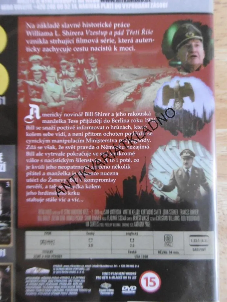 VE STÍNU HÁKOVÉHO KŘÍŽE, 1-4, DVD FILM
