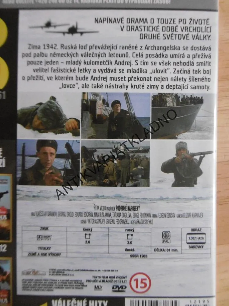 PODRUHÉ NAROZENÝ, DVD FILM