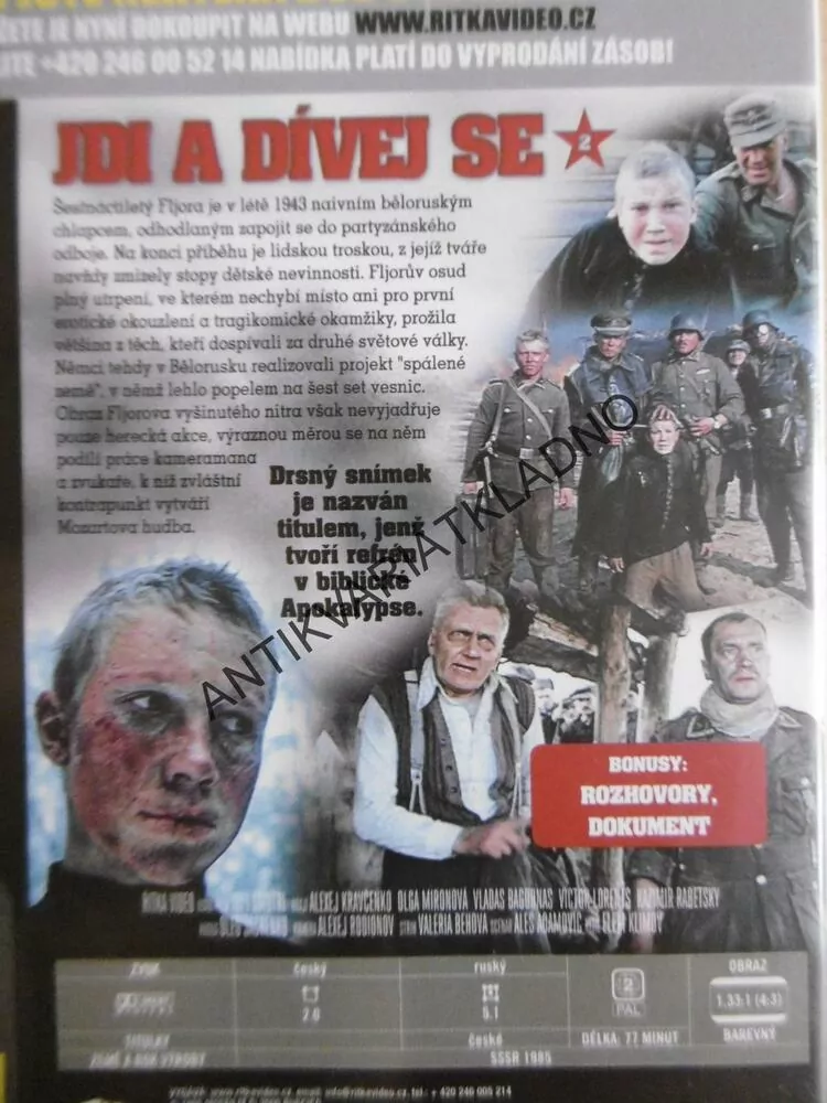 JDI A DÍVEJ SE,1-2, DVD FILM