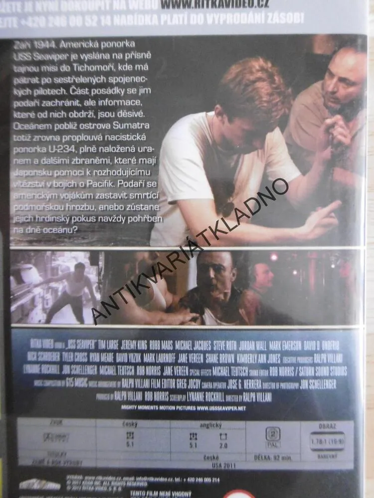 SEAVIPER, BOJ O PACIFIK, DVD FILM