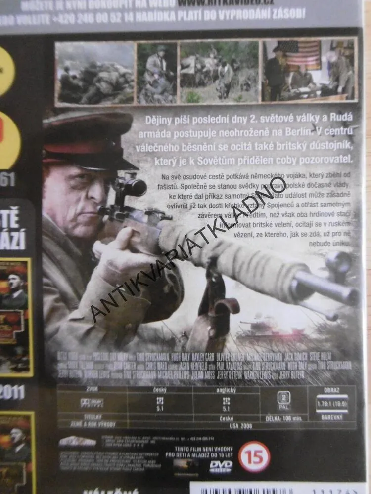 POSLEDNÍ DNY VÁLKY, DVD FILM