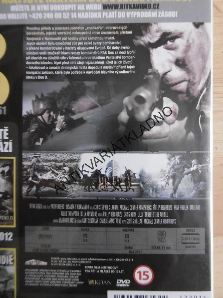 PATHFINDERS, VÝSADEK V NORMANDII, DVD FILM