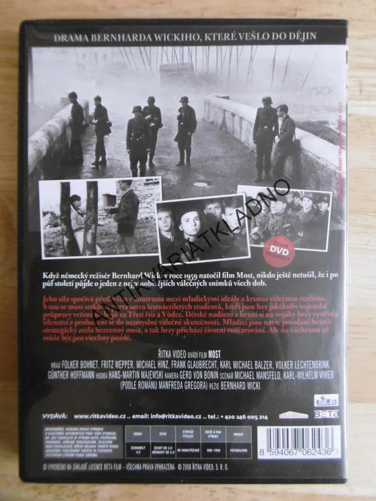 MOST (1959), DVD FILM