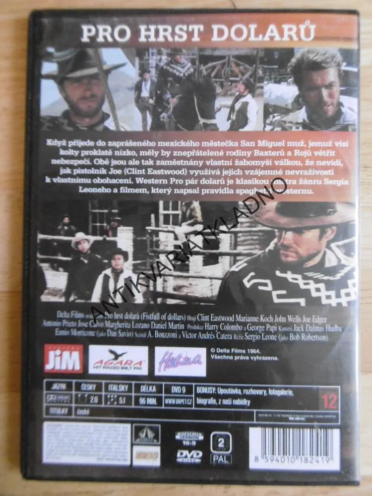 PRO HRST DOLARŮ, DVD FILM