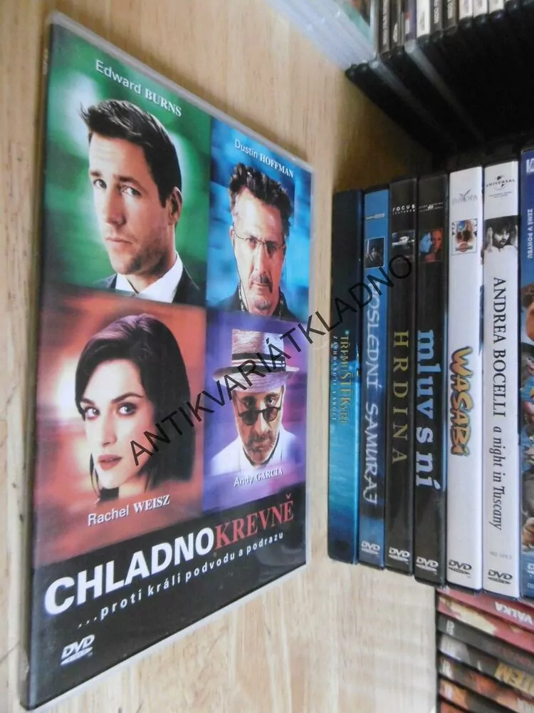 CHLADNOKREVNĚ, RACHEL WEIZS, ANDY GARCIA, E.BURNS, DUSTIN HOFFMAN, DVD FILM