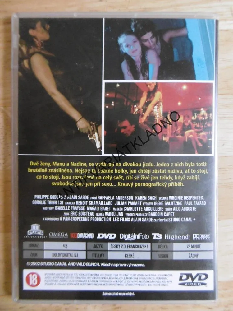 ZKUS TO! FUCK ME, DVD FILM