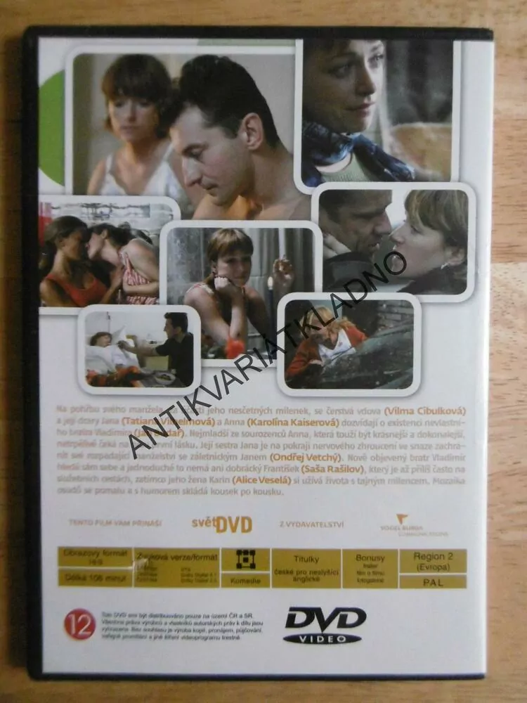 DUŠE JAKO KAVIÁR, DVD FILM  ČR