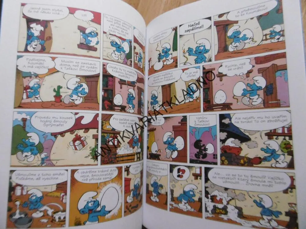 ŠMOULOVÉ, ŠMOULÍ OLYMPIÁDA, KOMIKS, **an