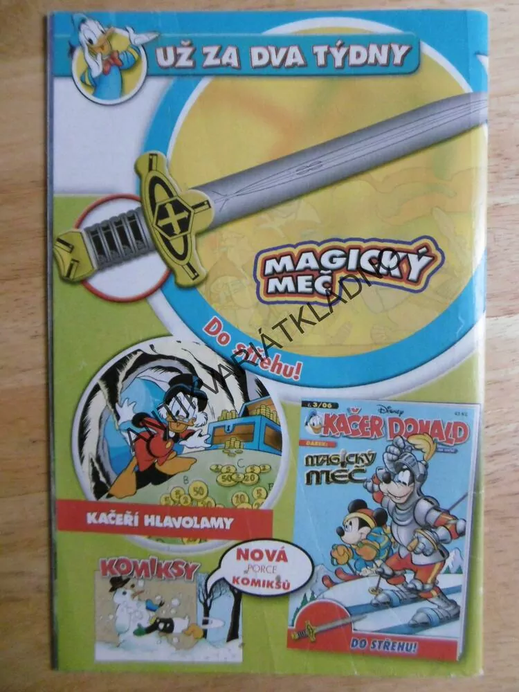 KAČER DONALD, 2/06, komiks DISNEY