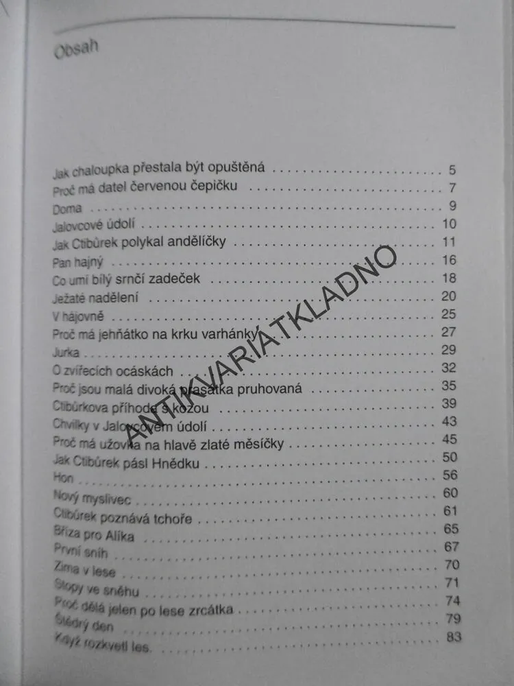 LIŠKY, DOBROU NOC, FRANTIŠEK NEPIL,VĚRA FALTOVÁ