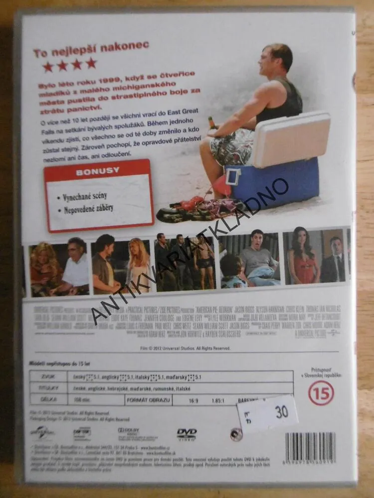 PRCI, PRCI, PRCIČKY: ŠKOLNÍ SRAZ, DVD FILM