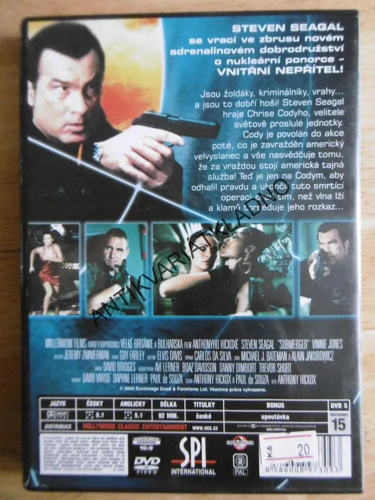 VNITŘNÍ NEPŘÍTEL, DVD FILM 