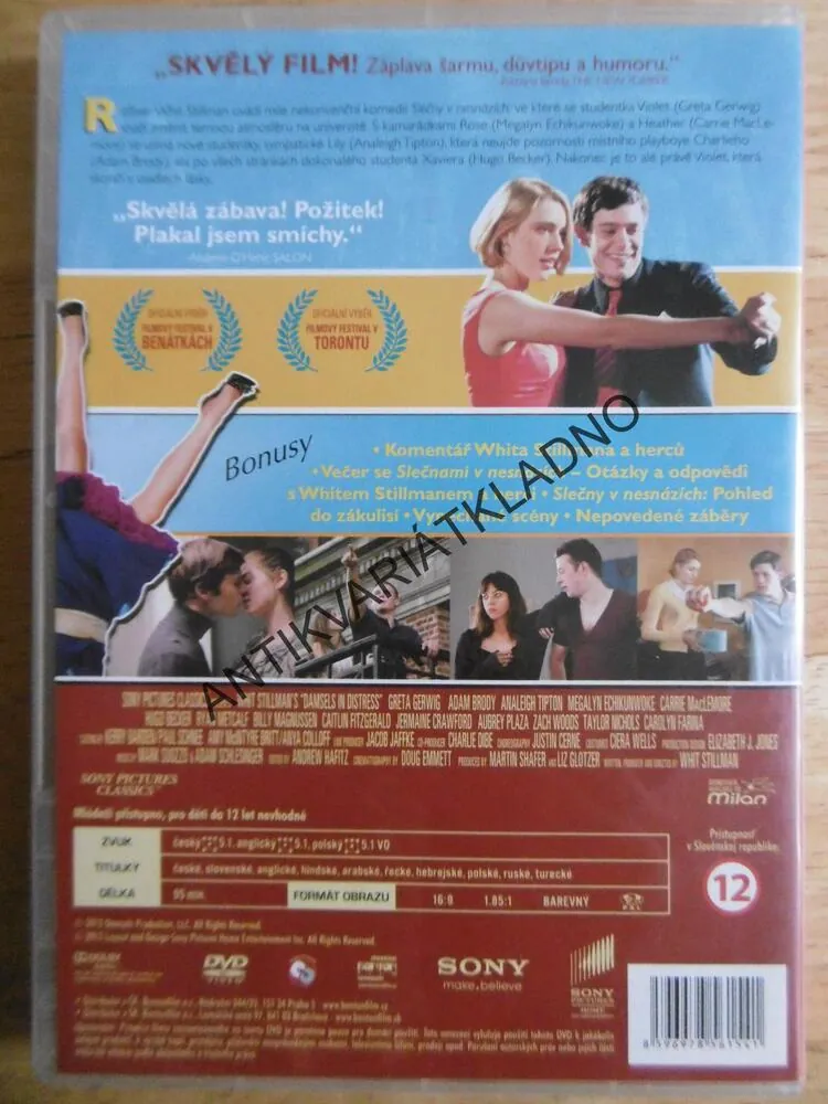 SLEČNY V NESNÁZÍCH, DVD FILM 