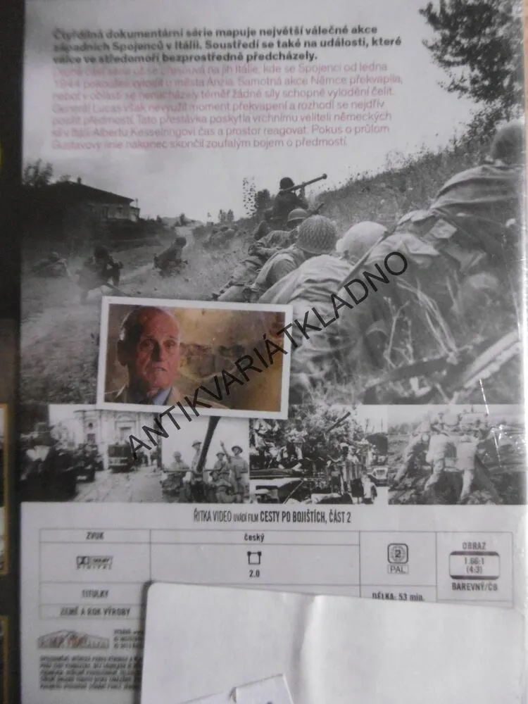PORÁŽKA NA DONU, CESTY PO BOJIŠTÍCH, 1-4, DVD FILM