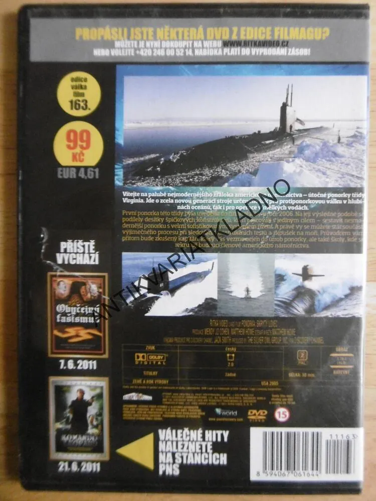 PONORKA: SKRYTÝ LOVEC, DVD FILM DOKUMENT