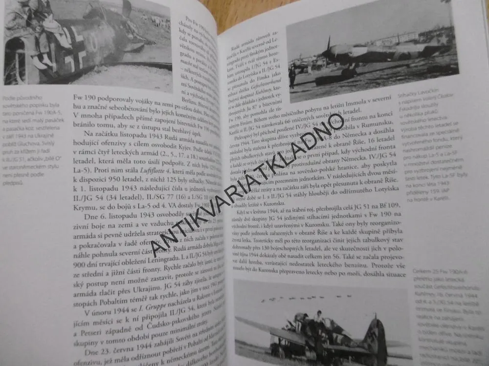 LA-5/7 VS FW 190, VÝCHODNÍ FRONTA 1942-45, CHAZANOV, MEDVEĎ