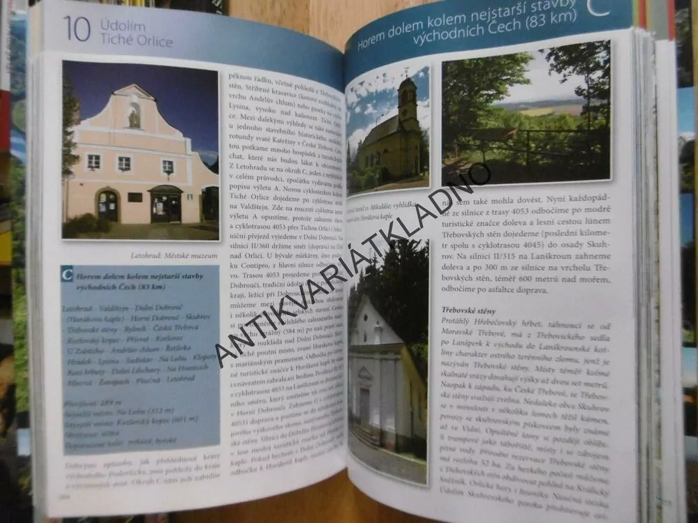 CYKLOVÝLETY PO ČESKU, CYKLOPRŮVODCE, ČECHY, MORAVA, SLEZSKO, **an