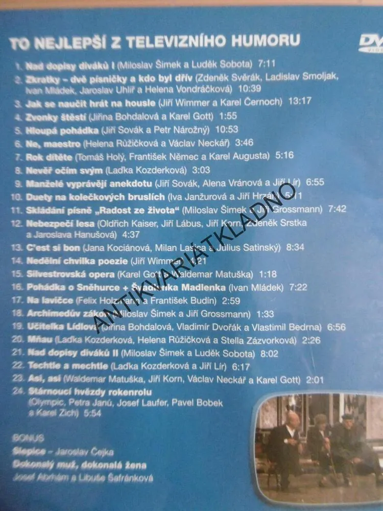TO NEJLEPŠÍ Z TELEVIZNÍHO HUMORU, DVD FILM