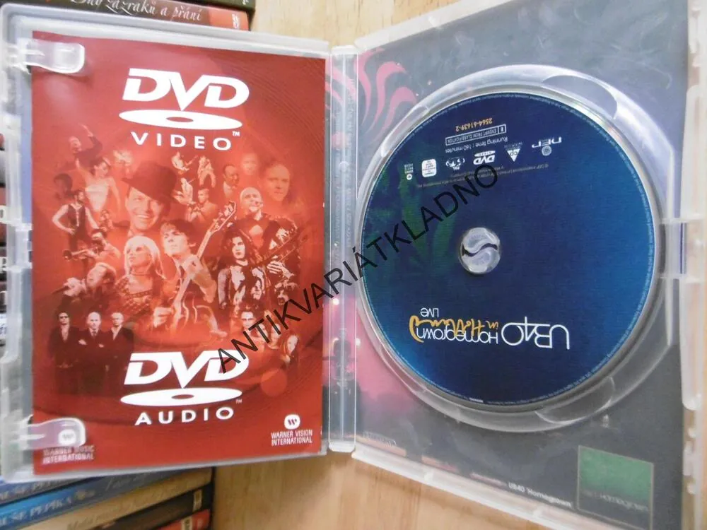 UB 40 HOMEGROWN LIVE, DVD HUDBA