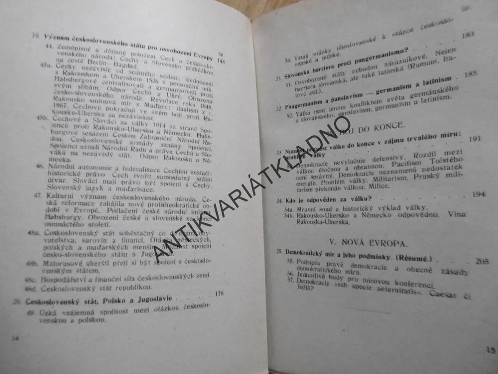 NOVÁ EVROPA - STANOVISKO SLOVANSKÉ, T.G. MASARYK, TGM