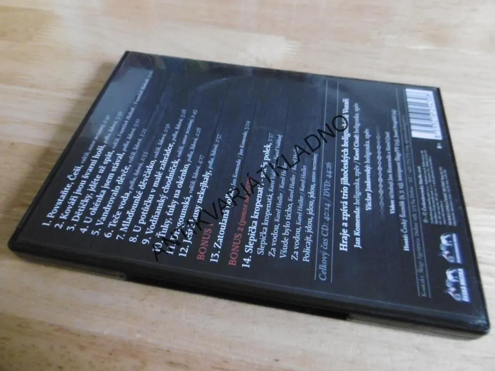 VORAŘI, POVSTAŇTE, ČEŠI, LEGENDÁRNÍ ČESKÉ HELIGONKY, DVD HUDBA + CD