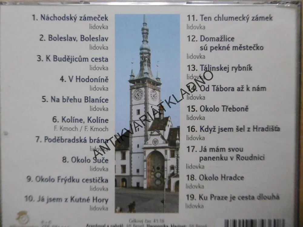 OD MĚSTA K MĚSTU, CD
