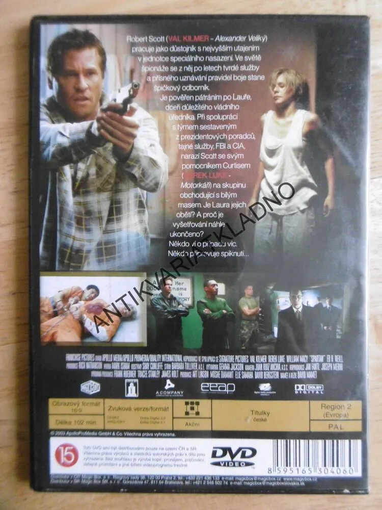 PRAVIDLA BOJE, DVD FILM