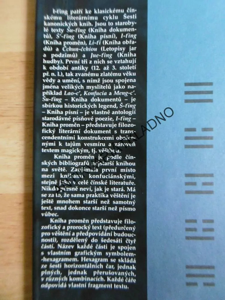 I-TING, KNIHA PROMĚN VERSUS GERPPART, ARKADY A NAĎA GEPP