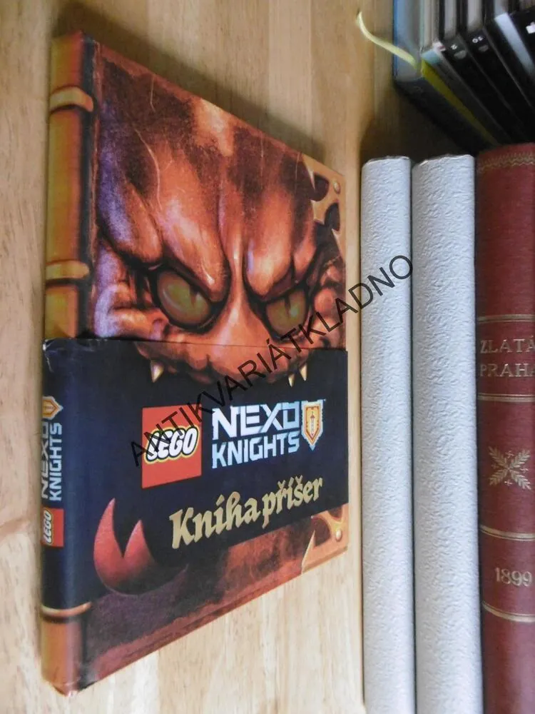KNIHA PŘÍŠER, NEXO KNIGHTS LEGO, **an