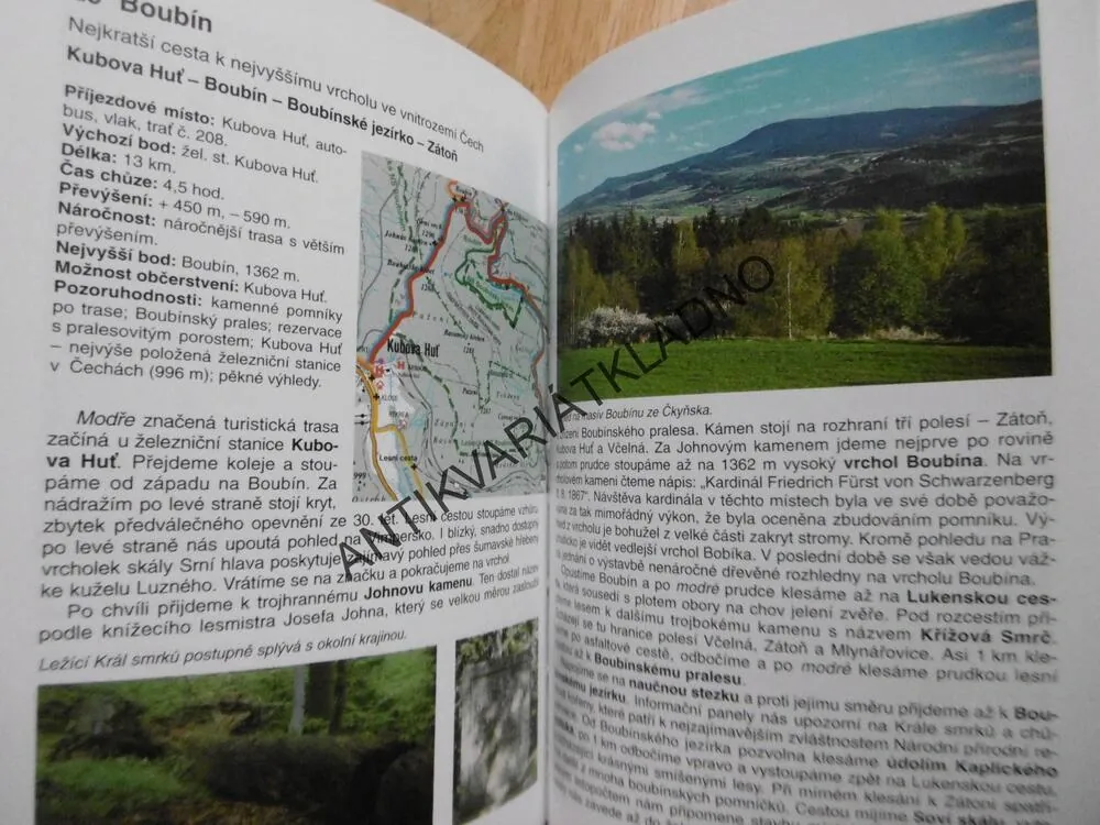 PRŮVODCE ŠUMAVA, TURISTICKÝ PRŮVODCE ROTHER, MILOSLAV MARTAN 2003