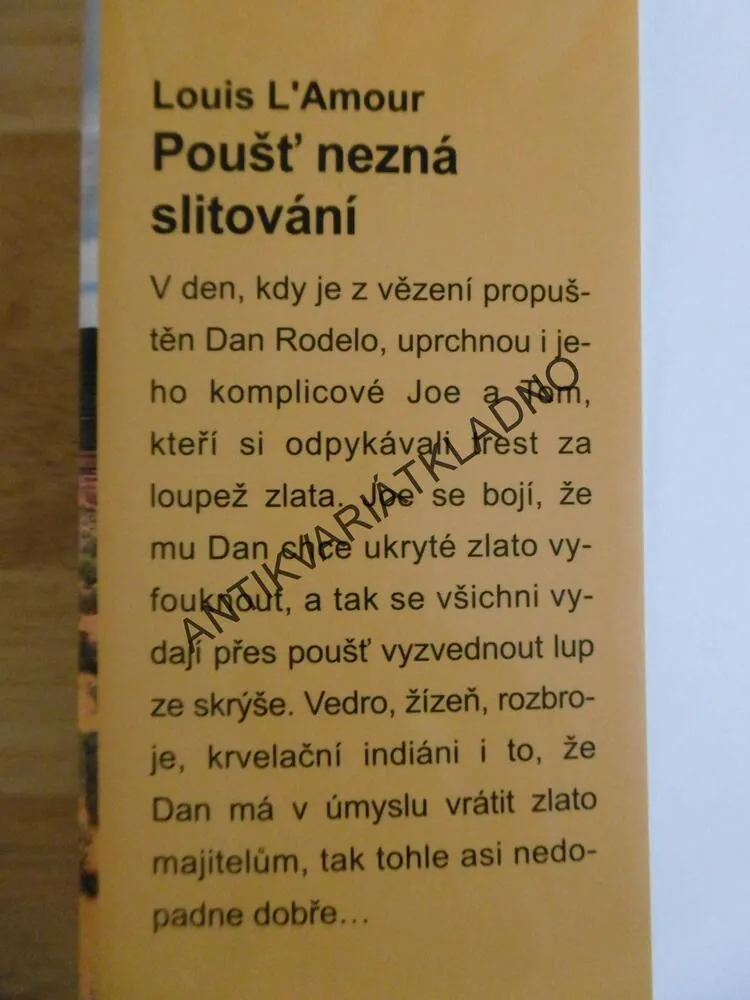 POUŠŤ NEZNÁ SLITOVÁNÍ, LOUIS L´AMOUR, **an